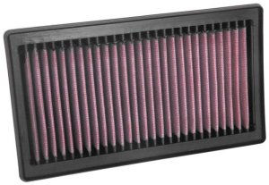 Hyundai Accent Replacement Air Filter - K&N Engineering - High-Flow - `18-`19